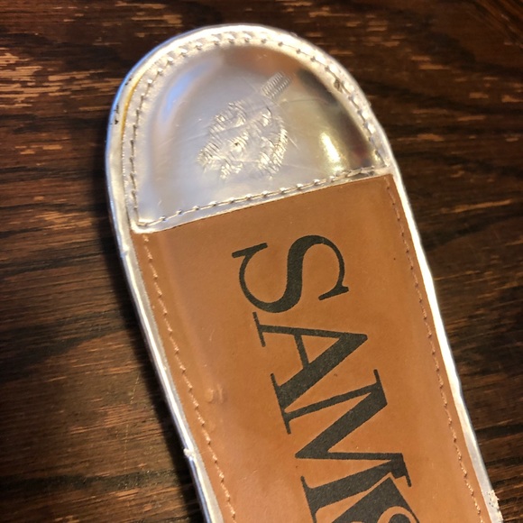 Sam & Libby Harper Bow Slide Sandals 7.5 - Picture 4 of 8